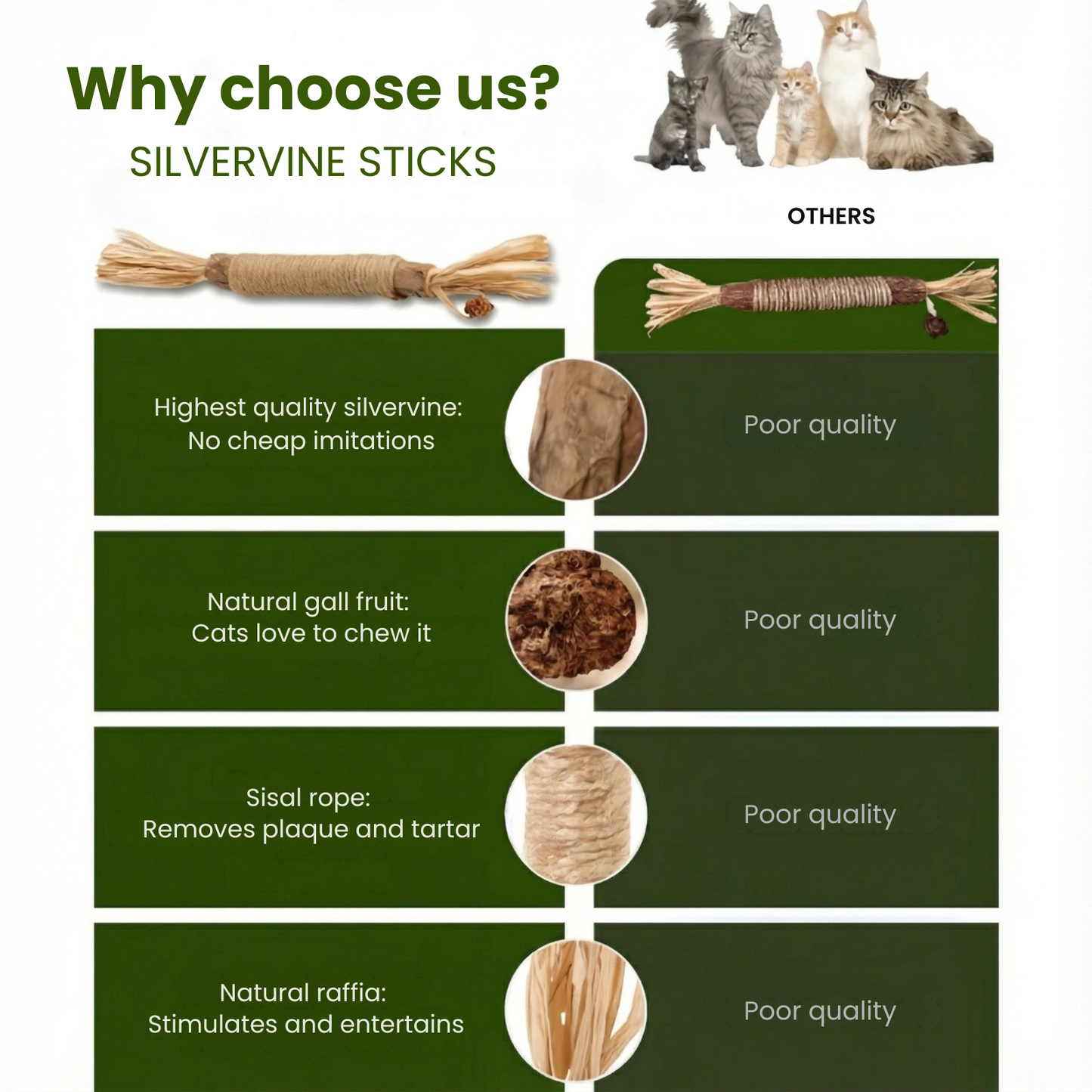 Paw Vibe | Matatabi dental care sticks