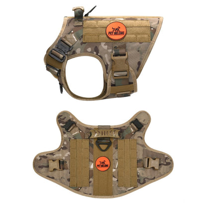 Tactical No Pull Dog Harness 