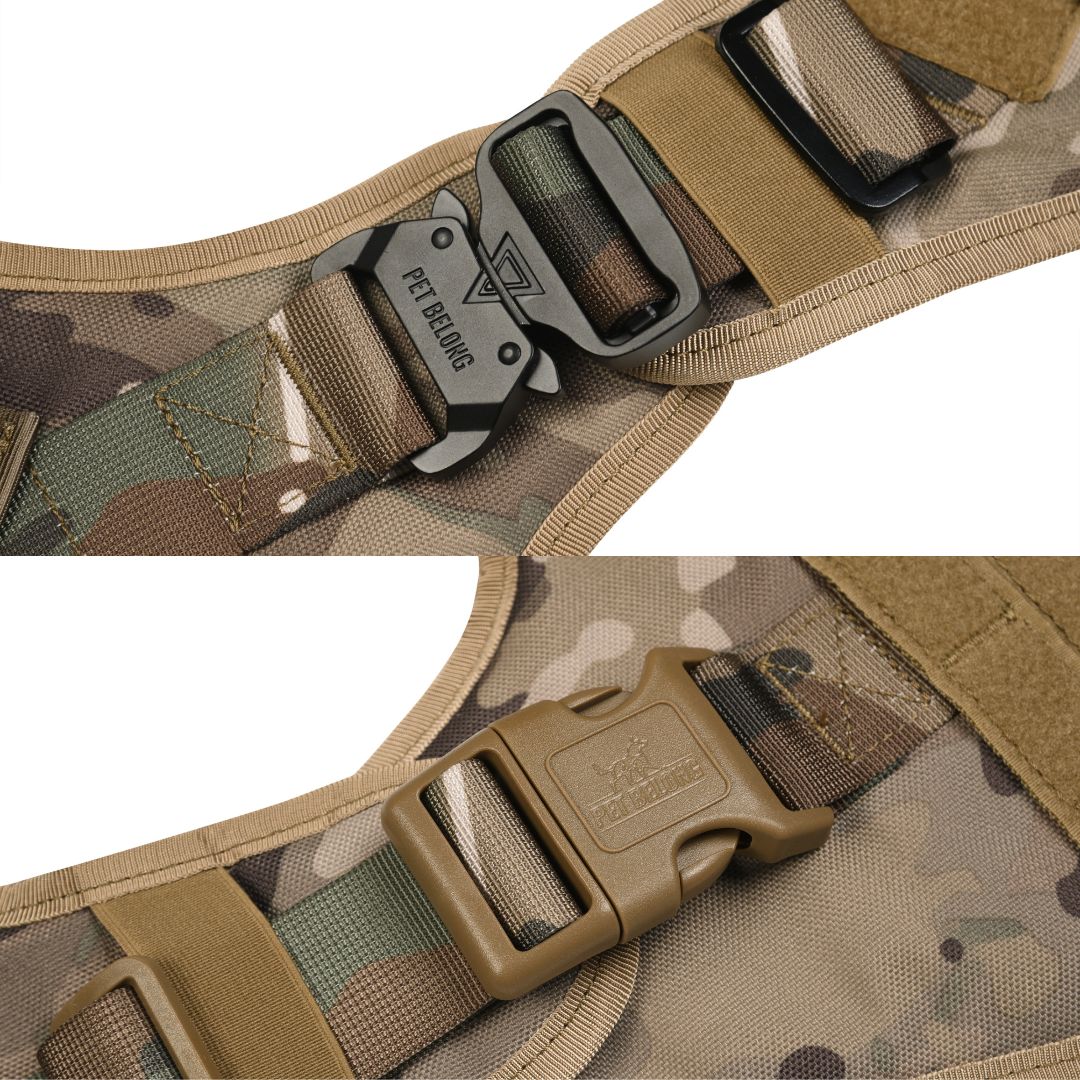 Tactical No Pull Dog Harness 
