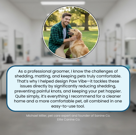 Peacock Vibe | The leading solution for pet shedding