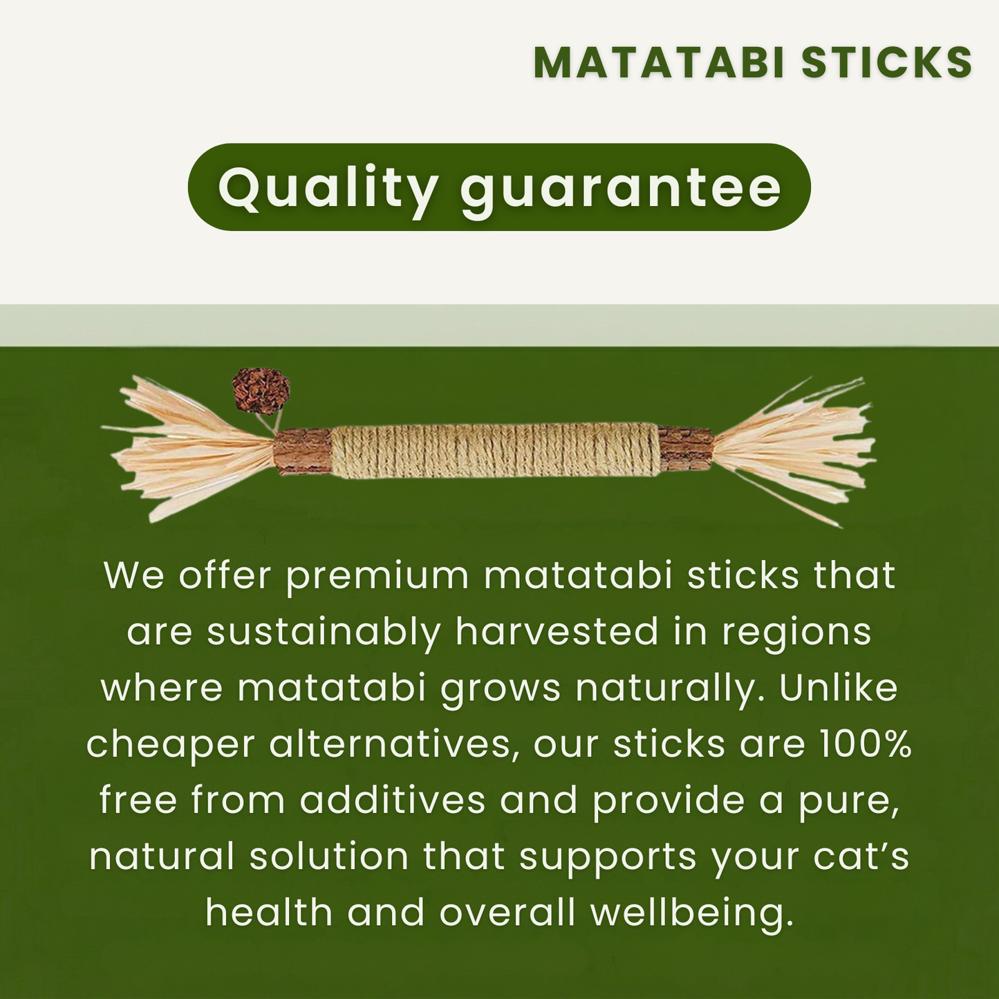 Paw Vibe | Matatabi dental care sticks