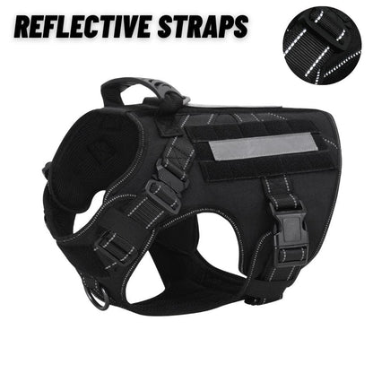 Tactical No Pull Dog Harness 